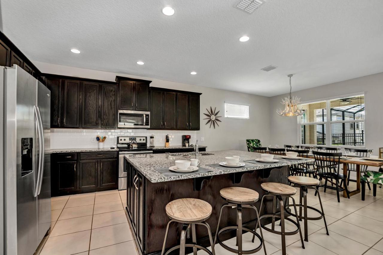 Modern Villa Wprivate Pool&Spa, Free Water Park Orlando Exterior photo